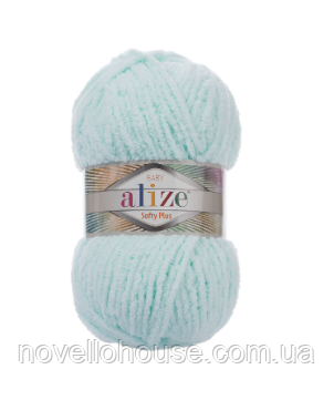 Alize SOFTY PLUS (Софті Плюс) № 15 водяна зелень (Пряжа, нитки для в'язання)