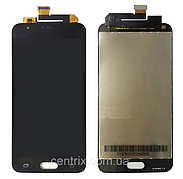 Дисплей (екран) для Samsung G570 Galaxy On5 (2016), G570F, DS Galaxy J5 Prime + тачскрін, чорний, оригінал