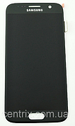 Дисплей (екран) для Samsung G930F Galaxy S7, G930FD + тачскрін, чорний, оригінал