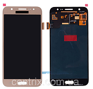 Дисплей (екран) для Samsung J500H Galaxy J5 (2015) + тачскрін, золотистий, оригінал