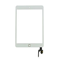 Тачскрин (сенсор) для iPad mini 3 Retina, белый, полный комплект