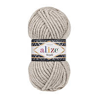 Alize SUPERLANA MEGAFIL (Суперлана Мегафіл) №152 беж меланж (Пряжа, нитки для в'язання)
