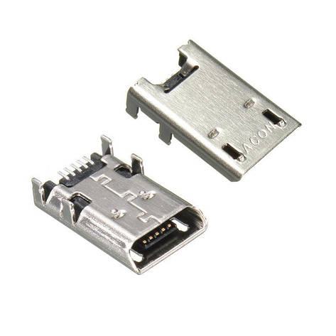 Роз'єм зарядки (конектор) Asus ME102, ME180, ME372, ME373, ME301, ME302 (K001, K005, K00A) (micro USB), фото 1