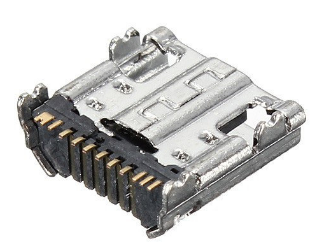 Роз'єм зарядки (конектор) Samsung T210 Galaxy Tab 3 7.0"/T211/T230/T231/T235/T310/T311/P3200/P3210/P5200/P5210/i9200/i9205, 11 pin, фото 1