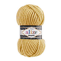 Alize SUPERLANA MEGAFIL (Суперлана Мегафіл) №488 темно-жовтий (Пряжа, нитки для в'язання)