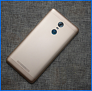 Задня кришка для Xiaomi Redmi Note 3, золотиста, оригінал