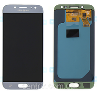 Дисплей (экран) для Samsung J530 Galaxy J5 (2017) + тачскрин, голубой OLED