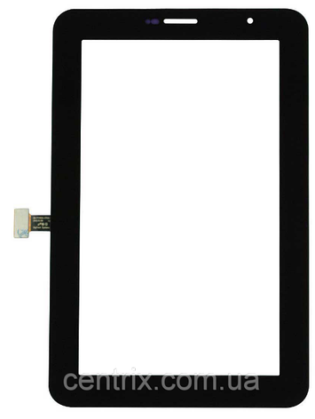 Тачскрін (сенсор) Samsung P3100 Galaxy Tab 2 (версія 3G), чорний, фото 1