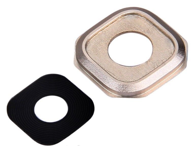 Скло камери Samsung A310F Galaxy A3 (2016), A510F, A710F, золотисте, фото 1