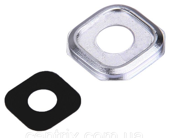 Скло камери Samsung A310F Galaxy A3 (2016), A510F, A710F, біле, фото 1