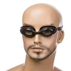 Окуляри для басейну чорні Dolvor DLV-932