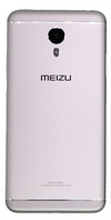 Задняя крышка для Meizu M3 Note (M681H), серебристая, оригинал