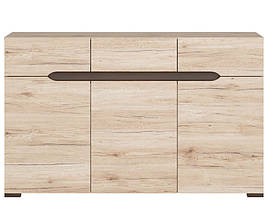 Комод в спальню з ЛДСП KOM3D3S Ельпассо Gerbor