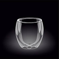 Склянка Wilmax Thermo з подвійним дном 400 мл скло (888763 WL)