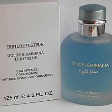 Парфумована вода D&G Light Blue Eau Intense Pour Homme Тестер LUX (копія) чоловічий