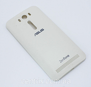 Задня кришка для Asus ZenFone Selfie (ZD551KL), біла, оригінал