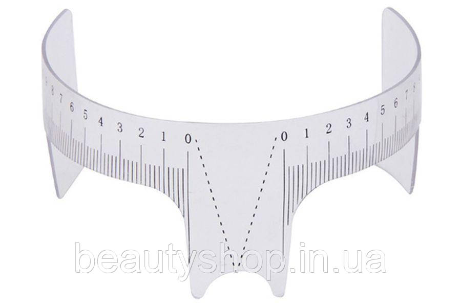 М'яка лінійка для брів з вирізом для носа | Інструмент для точної розмітки 🔵