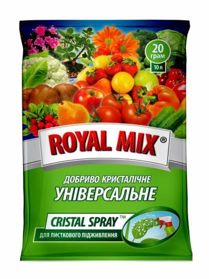 Добриво CRISTAL SPRAY універсальне Garden Club 20 г Україна