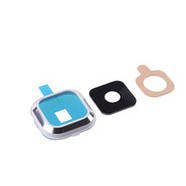 Стекло камеры Samsung A500H Galaxy A5 (2015)/A500F, с рамкой белого цвета, фото 1