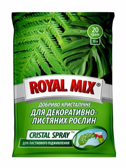 CRISTAL SPRAY для декоративно-листових рослин 20 г Garden Club