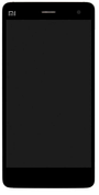 Дисплей (екран) для Xiaomi Mi4 + тачскрін, чорний, з передньою панеллю