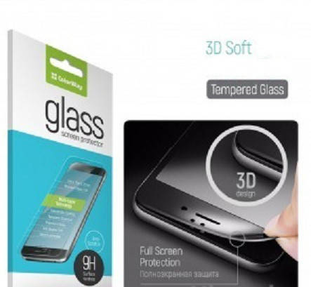 Захисне скло для Samsung J710 Galaxy J7 (2016), (3D, з олеофобним покриттям), колір чорний, фото 1