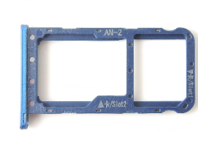 Купить Лоток для сим карты и карты памяти для Huawei P20 Lite, синий ...