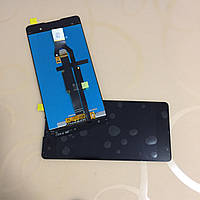 Дисплей (экран) для Sony F3311 Xperia E5/F3313 + тачскрин, черный, с передней панелью,оригинал