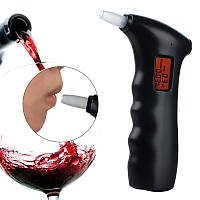 Алкотестер з мундштуком і LED-дисплеєм і 5 мундштуками