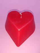 Свічки до Дня Святого Валентина серце 6*6*3, фото 3