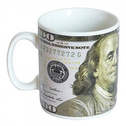 Кухоль гігант 100 Доларів, 1000 мл