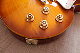 Електрогітара Gibson Les Paul Custom 59 Iced Tea Sunburst China, фото 4