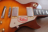 Електрогітара Gibson Les Paul Custom 59 Iced Tea Sunburst China, фото 8