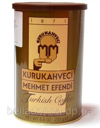 Турецький кава мелена Mehmet Efendi Kurukahveci 250 г