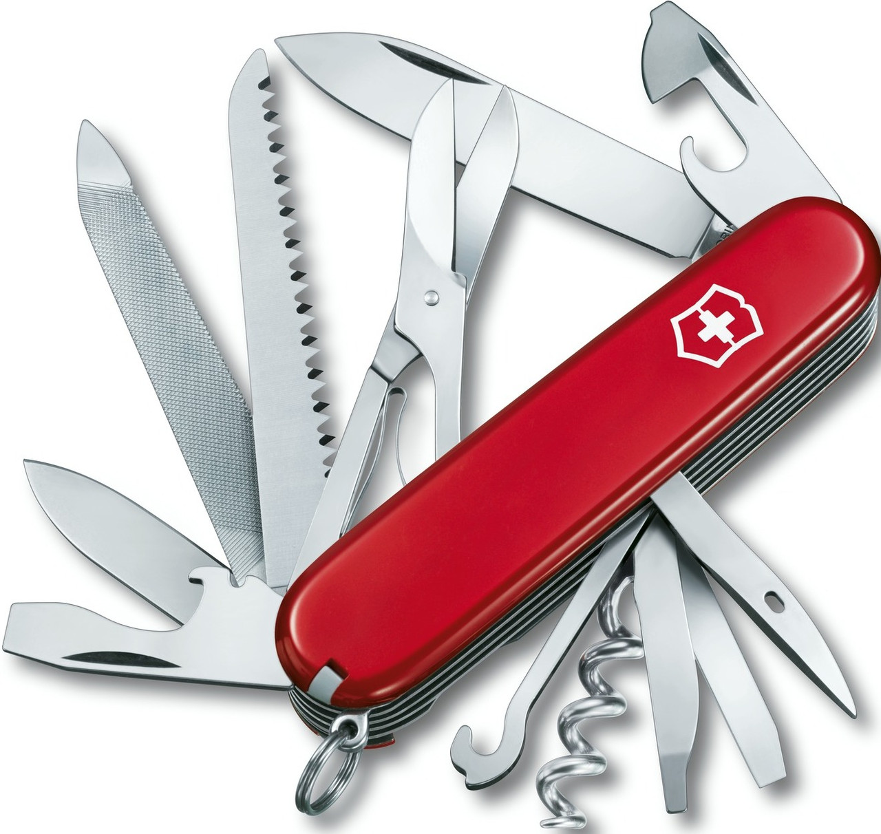 Складной удобный нож Victorinox Ranger 13763 красный, фото 1