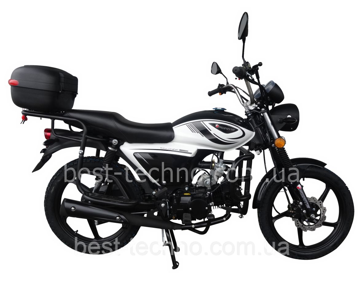 Мотоцикл FORTE ALFA NEW FT125-K9A black (чорний) (Форте Альфа Pro 125 куб. см.)