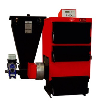 Сталевий триходовий твердопаливний котел з автоматичним подаванням палива RODA RK3G/S-30 кВт (РОДА)