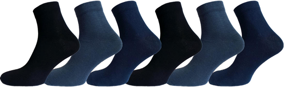 Шкарпетки чоловічі середні бавовна Lomani мікс