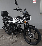 Мотоцикл FORTE ALFA NEW FT125-K9A black (чорний) (Форте Альфа Pro 125 куб. см.), фото 3
