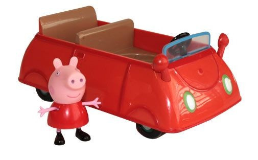 Игровой набор Peppa - МАШИНА ПЕППЫ (машинка, фигурка Пеппы) - фото 1 - id-p67332286