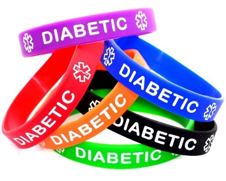 Силіконові медичні браслети на замовлення, фото 1