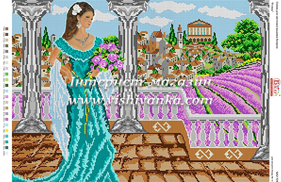 Схема для вишивання бісером БА2-124. У САДУ, фото 1