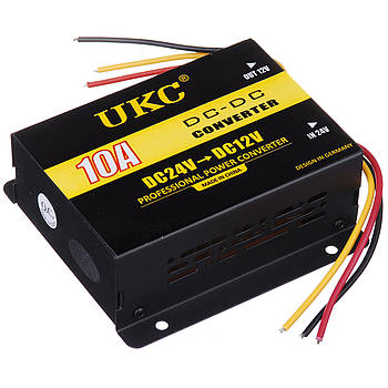 Інвертор перетворювач UKC DC/DC 24v-12v 10 A