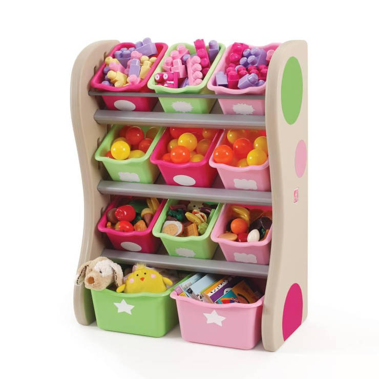 ОРГАНАЙЗЕР FUN TIME ROOM ORGANIZER 89х67х36 см, рожевий/салатовий, фото 2