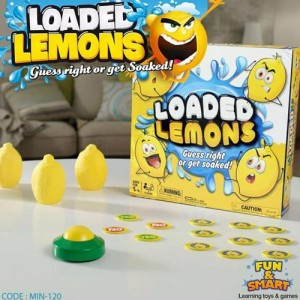 Дитяча настільна гра для компанії Loaded lemons Мокрих лимонів