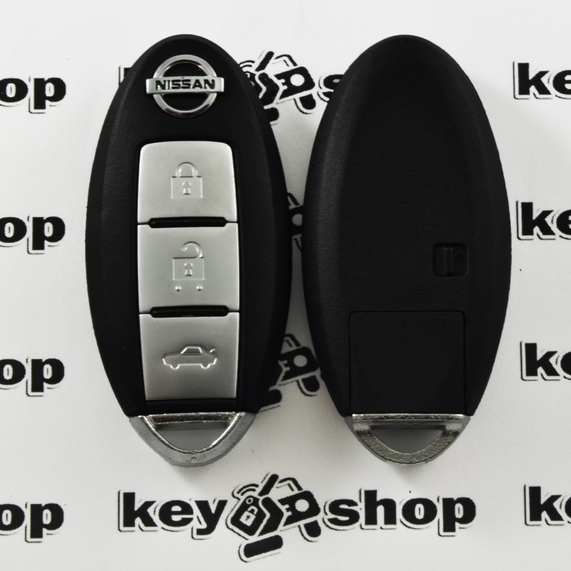 Оригинальный смарт ключ для Nissan Sentra, Maxima (Ниссан) 3 кнопки, ID 46, PCF 7952, 433 Mhz - фото 1 - id-p854130901
