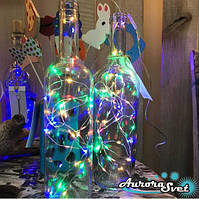 LED-гірлянда мікролед "ЦEПОККА" 15 метрів. Світлодіодна гірлянда. Виробництво Франція.