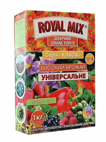 Добриво універсальне Високий Урожай весна-літо ROYAL MIX Grane Forte1 кг, фото 1