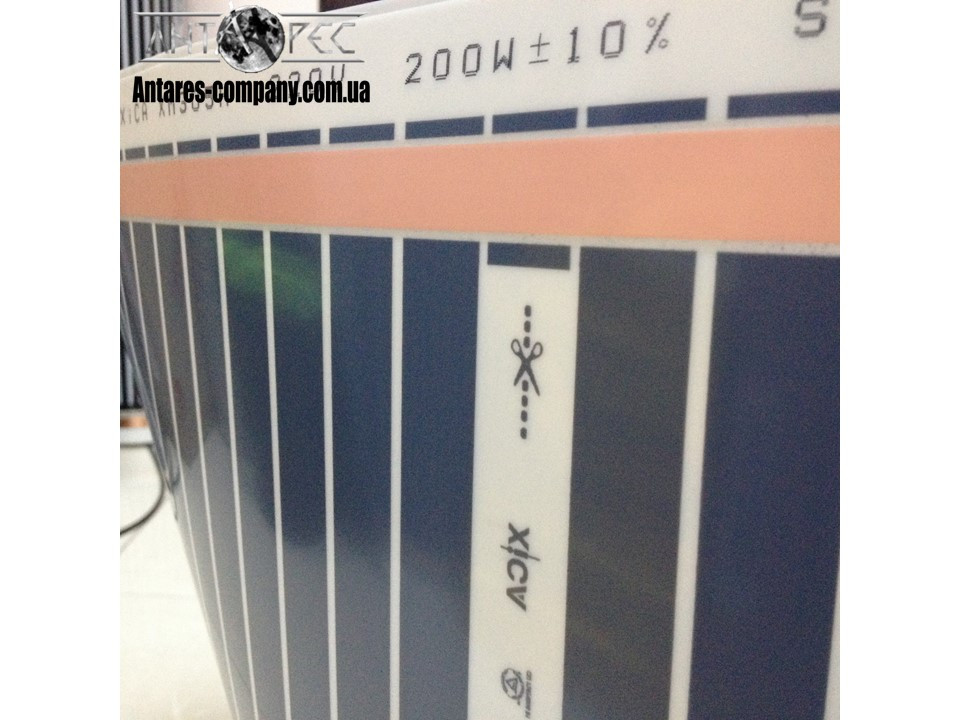 Инфракрасная нагревательная RexVa XM-305h (повышенной мощности), размером 0,50 x 1,75 (400 Вт/м.кв) - фото 6 - id-p854120919