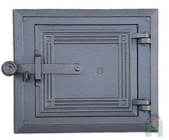 Дверцята чавунні Halmat DPK5 250X280. Дверцята для печі та барбекю